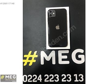 Resim Apple iPhone 11 İkinci El TR | 64 GB | Siyah 