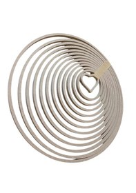 Resim Mdf 12'li Boyanabilir Vidasız Kasnak, Makrome 