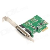 Resim Qpars Pcı Express Lpt Paralel Kartpcı-E Kart Pcıe Db25 