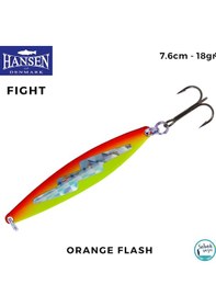 Resim Hansen Fight Kaşık 7.6cm 18gr Orange Flash 