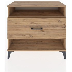 Resim Hyperion Şifonyer Tek Raflı Tek Çekmeceli 88x44x80 Çam-çam Atlas Çam 