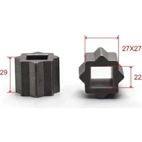 Resim Sekizgen Aktüatör Adaptör Kovanı (1 Adet) 