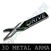 Resim Xdrive Metal 3D Amblem Logo Orjinal Style 