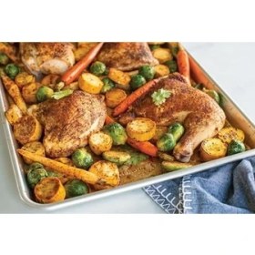 Resim Ware 43100AMZ Fırın Tepsisi, Doğal Alüminyum, Metalik 