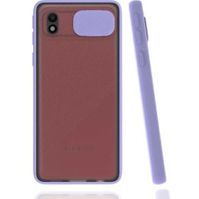 Resim Mobaxaksesuar Samsung Galaxy A01 Core Kılıf Kamera Kapatmalı Lensi Case 