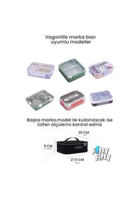 Resim Isı Yalıtımlı Termal Yemek Beslenme Çantası Mama Taşıma Termos Çanta Sıcak Ve Soğuk -ffvgnb1060 Bej 