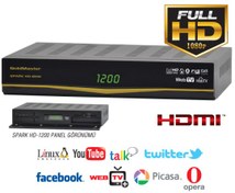 Resim Goldmaster HD-1200 SPARK Dijital Uydu Alıcısı 