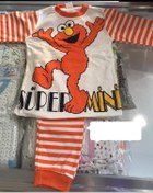 Resim Turuncu Çocuk Pijama Takımı 2557UGR 