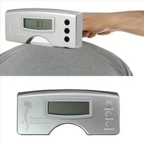 Resim 1 adet Elektronik Skolyoz Ölçeği Cep Scoliometer Ölçüm Cihazı, Plastik, Pil ile Çalışır, ≤36V, Pil Olmadan, Sırt Skolyozu Teşhisi için 