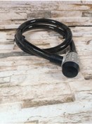 Resim Mto Motosiklet Koruma Halatı Kalın Kilit 1.5 Metre 