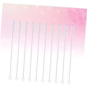 Resim obrigado 5'Li Paslanmaz Çelik Pipet, Temizleme Fırçası,ardak pipeti temizleme fırçası, 
