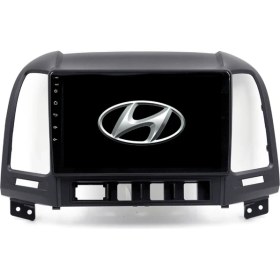 Resim Blueway Hyundai Santa Fe Araç Multimedya Android Ekran Carplay Double Teyp 4+64 9" 06-11 Black BLUEWAY 
