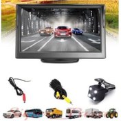 Resim Audiomax 5 İnç Araç Monitör Araç Geri Görüş Park Kamerası Md5 