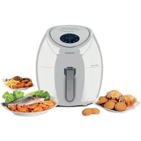 Resim Kenwood Airfryer Xxl Beyaz HFP50.000WH - 5,5 Litre Geniş Hazne Kapasitesi, 1800 Watt, Dijital Dokunm 