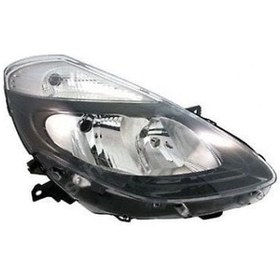 Resim Renault Clio 3 Sol Far Siyah 260605371R 260606574R - 