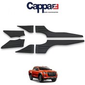 Resim Cappafe Isuzu D-Max 2021- Yarasa Yan Kapı Kaplama 6 Parça 