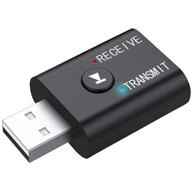 Resim Microcase Bluetooth 5.0 2in1 Usb Ses Alıcı - Verici Mini Adaptör 3.5 Mm Jack - Al2610 