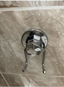 Resim Krom Vakumlu Banyo Havlu Askısı 2 Adet Gönderilir Çok Renkli 