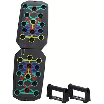 Cloud011 Siyah Set Multifonksiyonel Şınav Tahtası - Ergonomik Elektriksiz Ev Ve Spor Salonu Antrenmanı