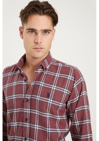 Resim G699 Dewberry Erkek Gömlek-bordo Bordo 