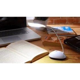 Resim Ozcmax Masa Lambası Fashion Spiral LED Kitap Okuma Işığı Pilli Model LED Lamba 