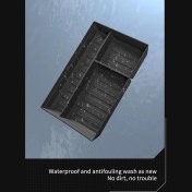 Resim Serfhyff Cybertruck Için Orta Konsol Eldiven Kutusu Depolama Düzenleyici Tepsi (Yurt Dışından) 