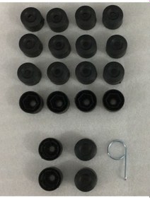 Resim Vw Polo Golf Jetta Passat / Bijon Kapagi 20 Adet+Çikarma Aparati 312730292 