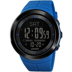 Resim Cockpit CK-S2403-BE Dijital Silikon Kordon Erkek Kol Saati 