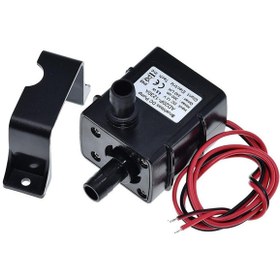 Resim Genel Markalar DC 12V Mini Su Sıvı Dalgıç Pompa AD620P-1230A 4.8w 240litresaat Su Geçirmez Akvaryum Meyvesuyu Süt 