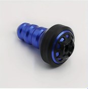 Resim Hightower Mavi Tutamaklı Ergonomik Cnc Alüminyum Motosiklet Ayaklıkları - Hafif Ve Dayanıklı 