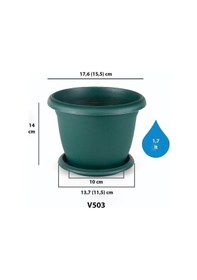 Resim Serinova Villa Saksı Takım 1.7 Lt No 3 73435821 