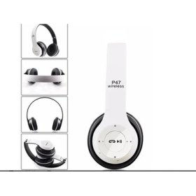 Resim Concord P47 5.0 Kulak Üstü Bluetooth Kulaklık 
