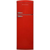 Resim VESTEL RETRO SC32211 Kırmızı 311 Lt Statik Buzdolabı 