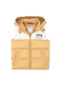 Resim U.s. Polo Assn. Erkek Çocuk Camel Yelek Dokuma 50312089-vr015 Camel 
