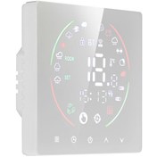 Resim Vkemall Ev İçin Akıllı Wifi Termostatı 3a Su Isıtma Akıllı Duvar Termostatı Beyaz-3a-2 