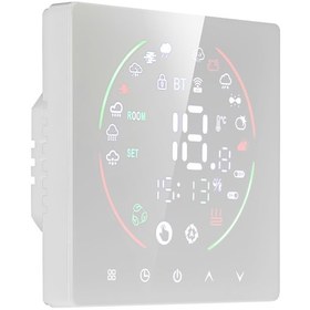 Resim Vkemall Ev İçin Akıllı Wifi Termostatı 3a Su Isıtma Akıllı Duvar Termostatı Beyaz-3a-2 