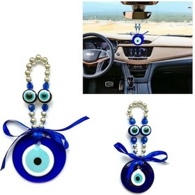 Resim Liangmei Türk Mavi Nazar Boncuk Takılar Kolye El Yapımı El 