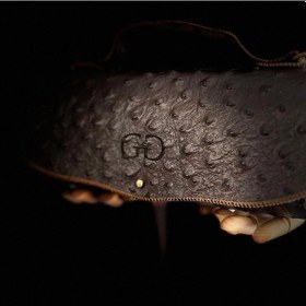 Resim Hakiki Deri, El Yapımı Bayan Çanta, Bayan Cüzdan Larissa V70 Acı Kahverengi 