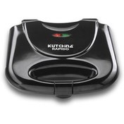 Resim Kutchina Rapido 2 Slice Grill Sandwhich Maker Black 