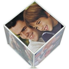 Resim Küçük Dönen Küp Çerçeve (Beyaz) 02N 