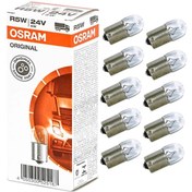 Resim Osram 67 10W 24V Park Ampulü Stop Ampulü Plaka Ampulü Diğer