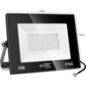 Resim Genel Markalar HİGHTEK LED PROJEKTÖR 50 WATT 220 VOLT SMD BEYAZ 