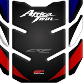 Resim Honda Africa Twin CRF1100L L1 2020-2023 Uyumlu Tank Pad Seti Beyaz Gp Kompozit