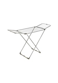 Resim Doğrular Mega Present Kanatlı Çamaşır Kurutma Askısı Gri Beyaz 