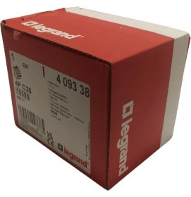Resim Legrand 4 Kutup 400 V C Tipi 25A Dx3 Otomatik Sigorta 10 Ka - 4 093 38 
