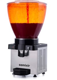 Resim Panaromik Dijital Soğuk İçecek Dispenseri (Fıskiyeli) 40 Litre - Inox - Samixir 
