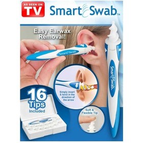 Resim Smart Swab Kulak Temizleme Seti: Kulak Temizleyici + Yedek 