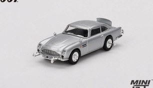 Resim Mini GT 1/64 Aston Martin DB5 James Bond “Goldfinger” / English Blister Paket MGT00900-007E 
