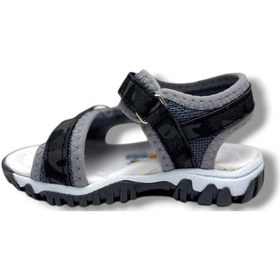 Resim Arzen Bebe 226-26 Cırtlı Kamuflaj Desenli Anatomik Erkek Çocuk Sandalet 22-25 Siyah 