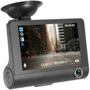 Resim 3 Kameralı 1080P Yol Kayıt Araç Kamerası(TürkçeMenü+GeriGörüş+HareketSensörü)Üç Kameralı Araç kamera 